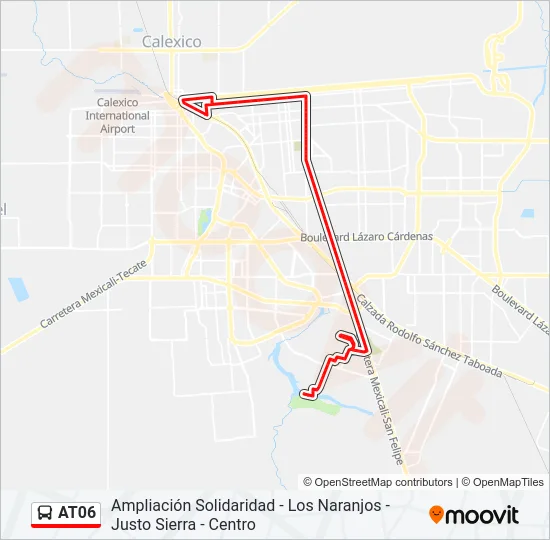 AT06 Bus Line Map