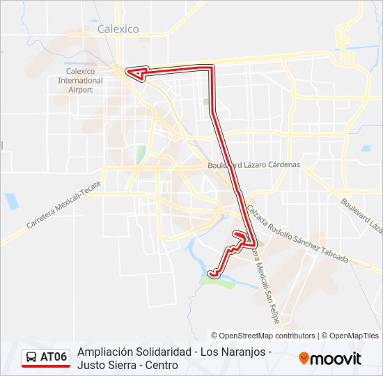 AT06 Bus Line Map