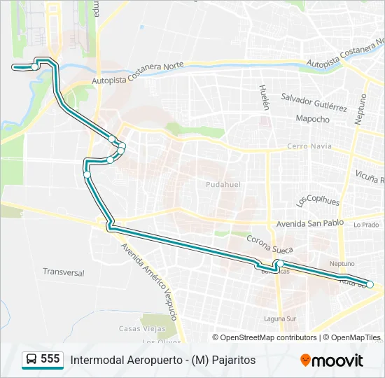 555 Micro Line Map