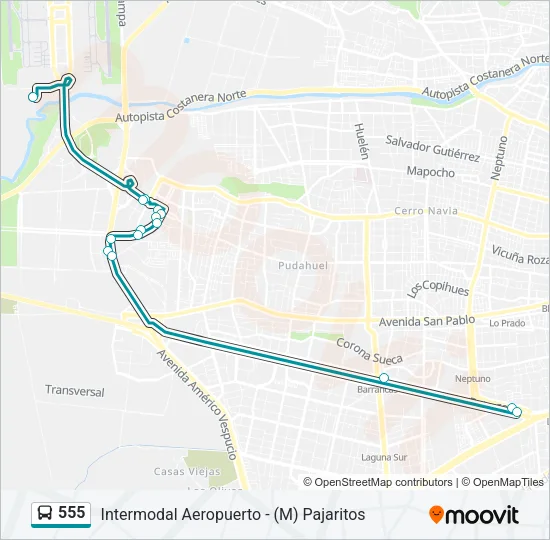 555 Micro Line Map