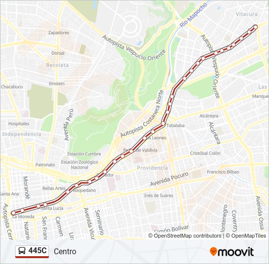 445C Micro Line Map