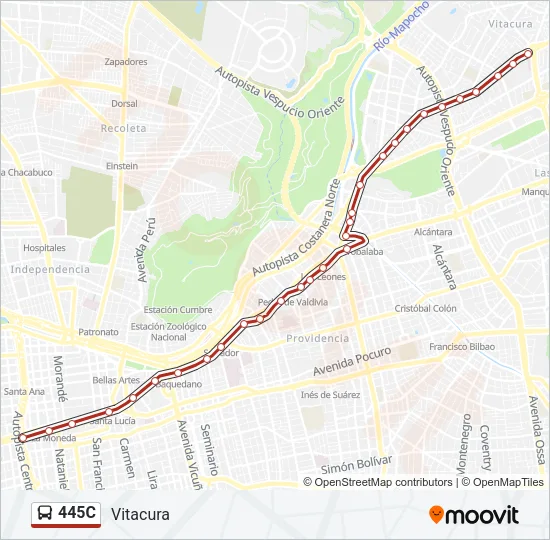 445C Micro Line Map