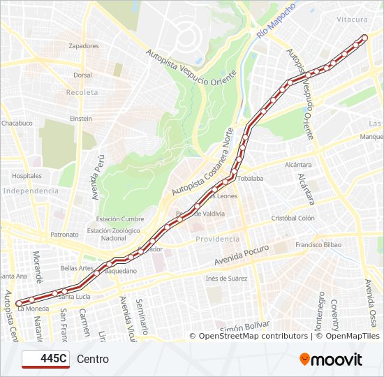 445c Route: Schedules, Stops & Maps - Centro (Updated)