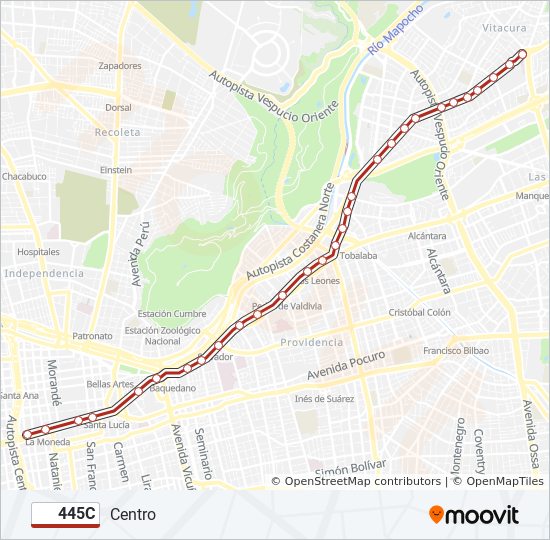 Mapa de 445C de micro