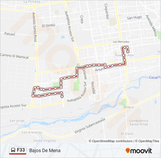 Mapa de F33 de Micro