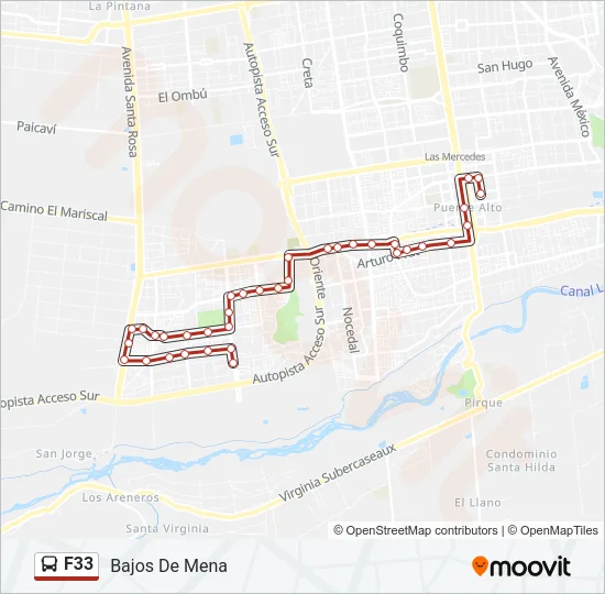 F33 Micro Line Map