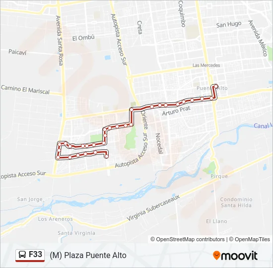F33 Micro Line Map