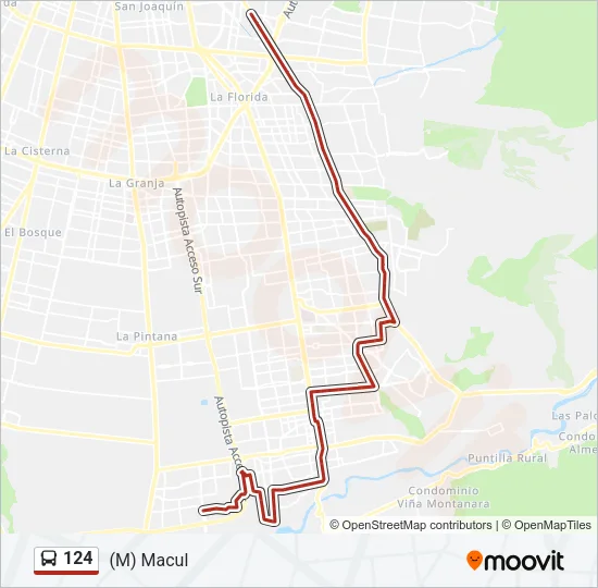 124 Micro Line Map