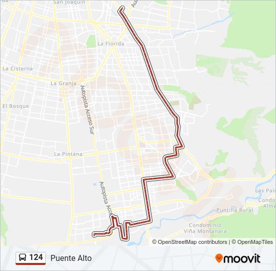 Mapa de 124 de Micro