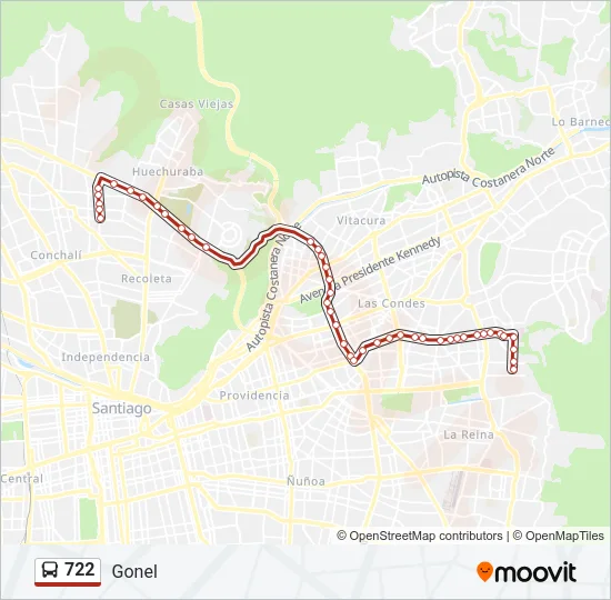 722 Micro Line Map
