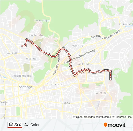 722 Micro Line Map