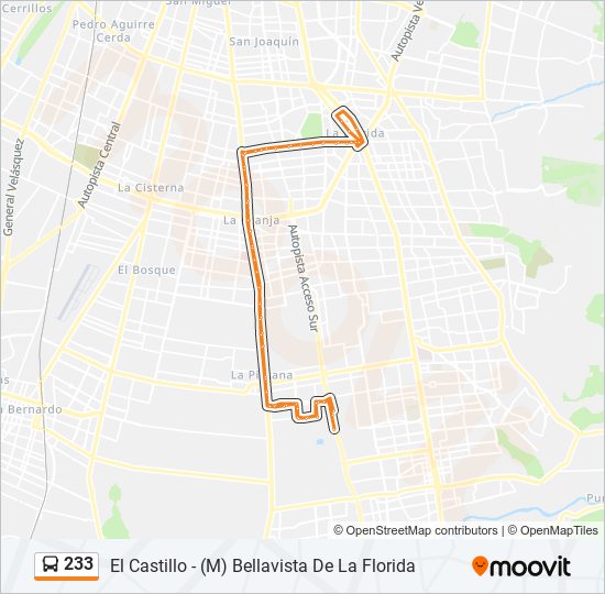 233 Micro Line Map