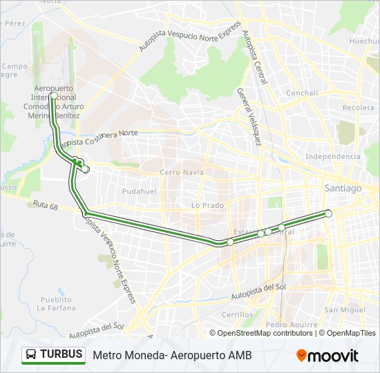 Mapa de TURBUS de Micro