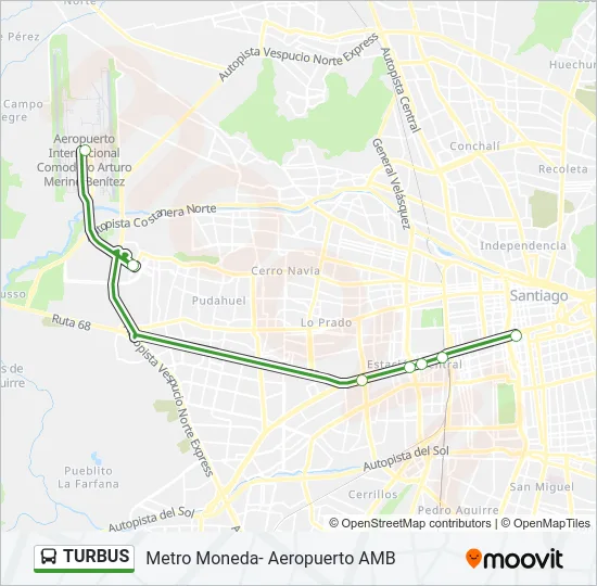 TURBUS Micro Line Map