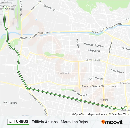 TURBUS Micro Line Map