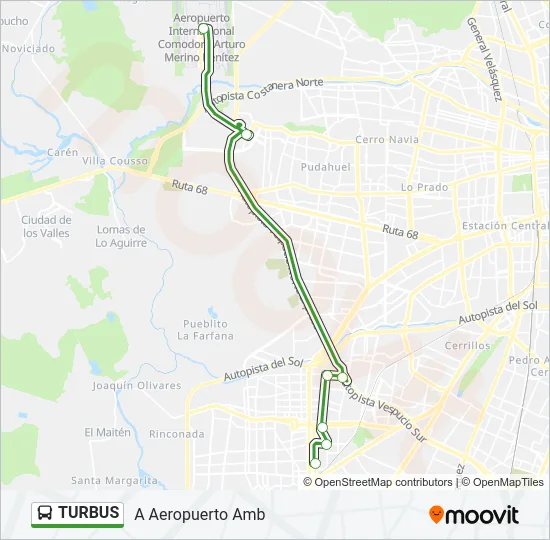 TURBUS Micro Line Map