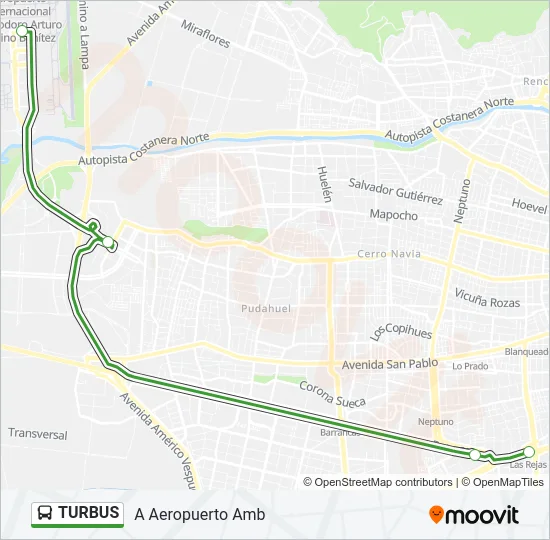 TURBUS Micro Line Map