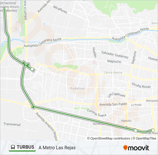 Mapa de TURBUS de Micro