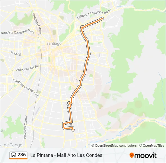 286 Micro Line Map