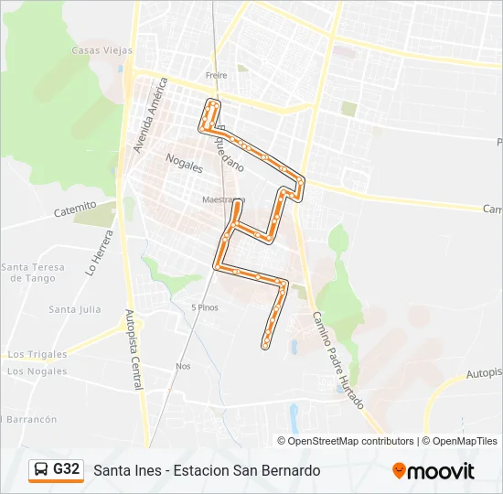 G32 Micro Line Map