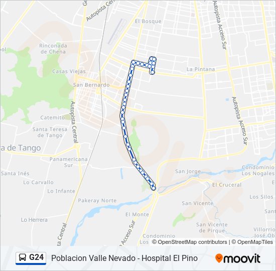 G24 Micro Line Map