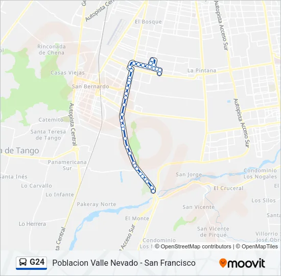 G24 Micro Line Map