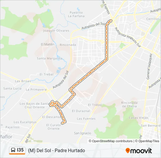 I35 Micro Line Map