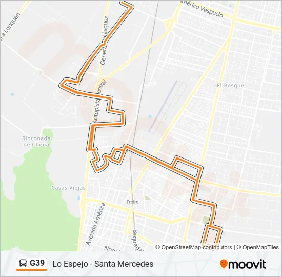 G39 Micro Line Map