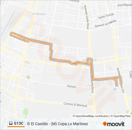 G13C Micro Line Map