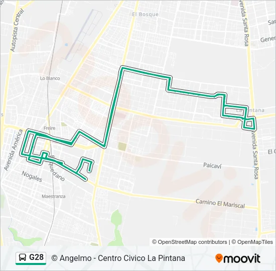 G28 Micro Line Map