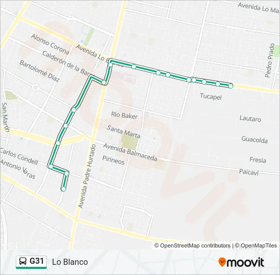 G31 Micro Line Map