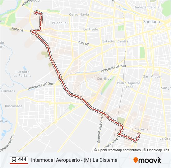 444 Micro Line Map