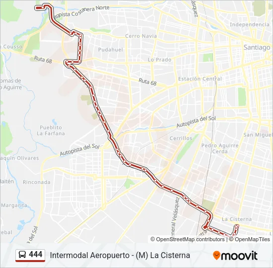 444 Micro Line Map