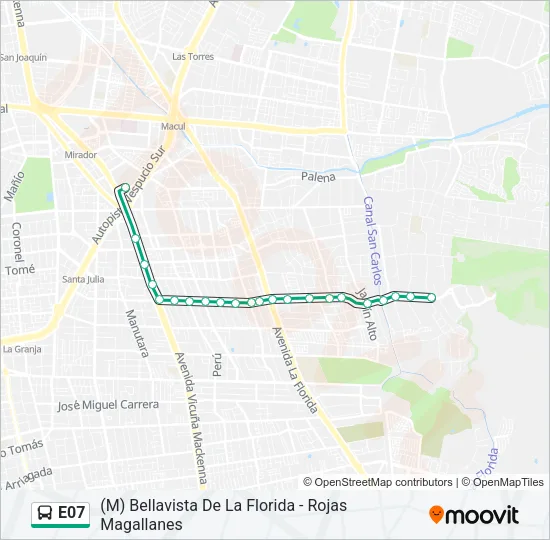 E07 Micro Line Map