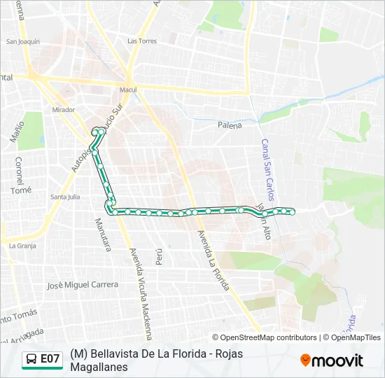 E07 Micro Line Map