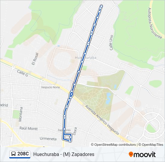 Mapa de 208C de Micro