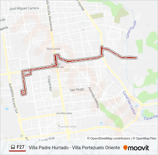 F27 Micro Line Map