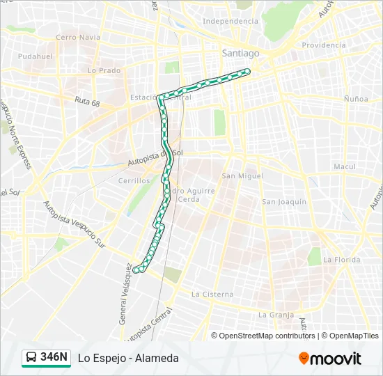 346N Micro Line Map