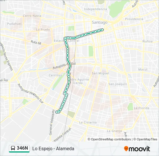 346N Micro Line Map
