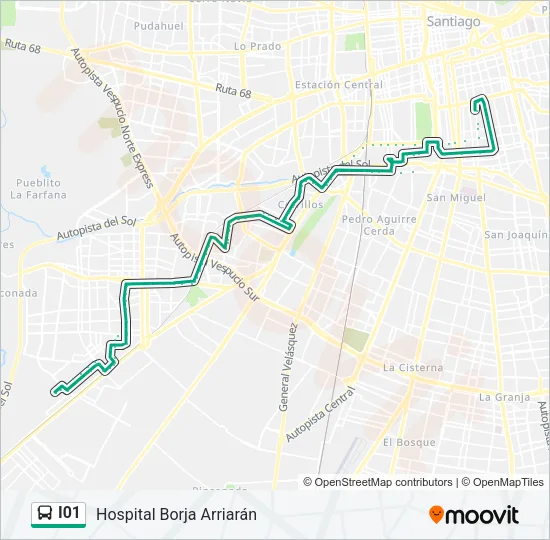I01 Micro Line Map