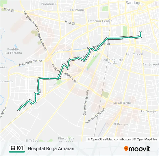 I01 Micro Line Map