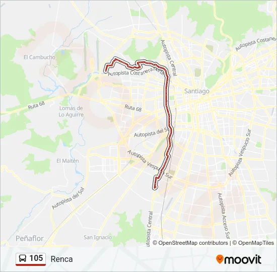 105 Micro Line Map