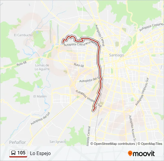 105 Micro Line Map