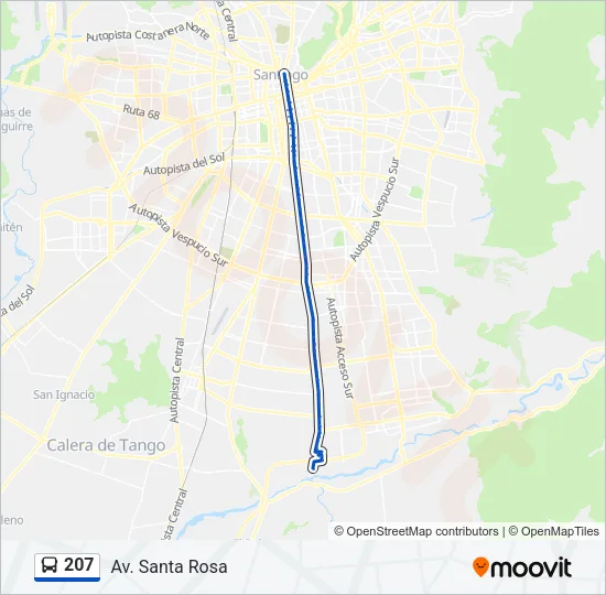 207 Micro Line Map