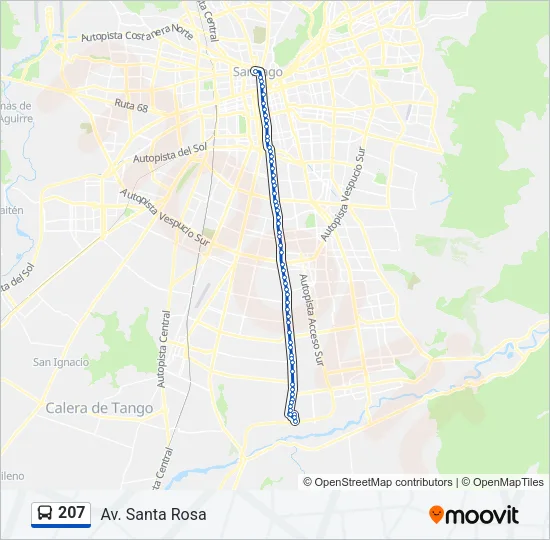 207 Micro Line Map