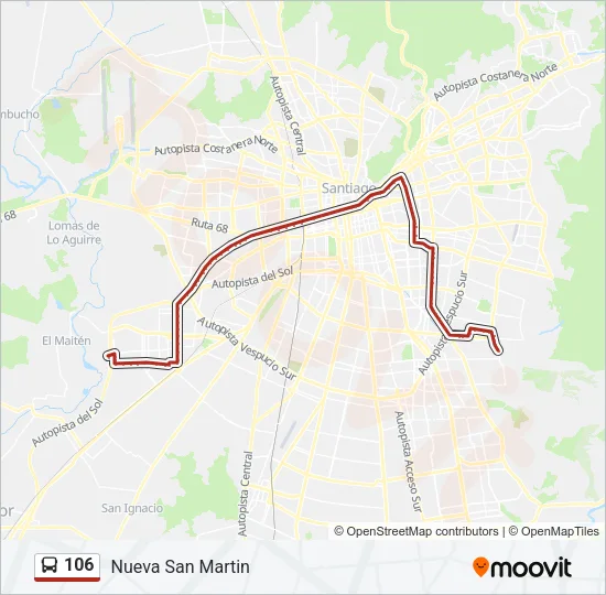 106 Micro Line Map
