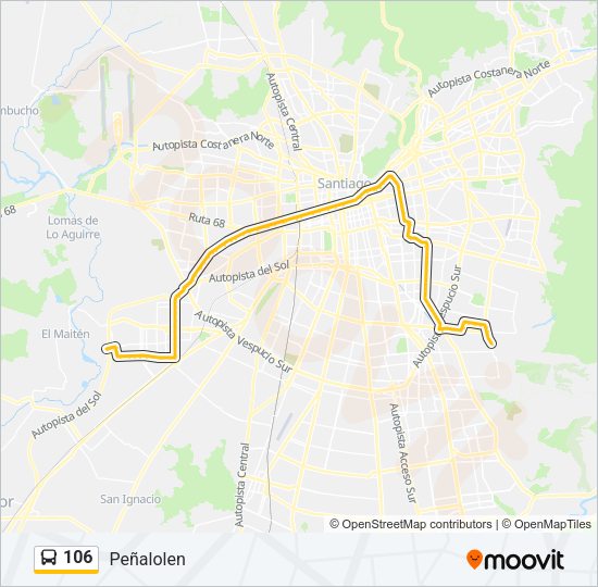 Mapa de 106 de Micro