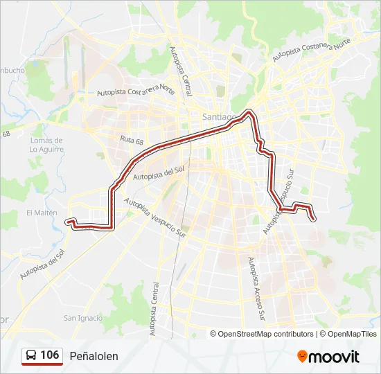 106 Micro Line Map