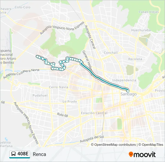 408E Micro Line Map