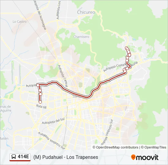 414E Micro Line Map